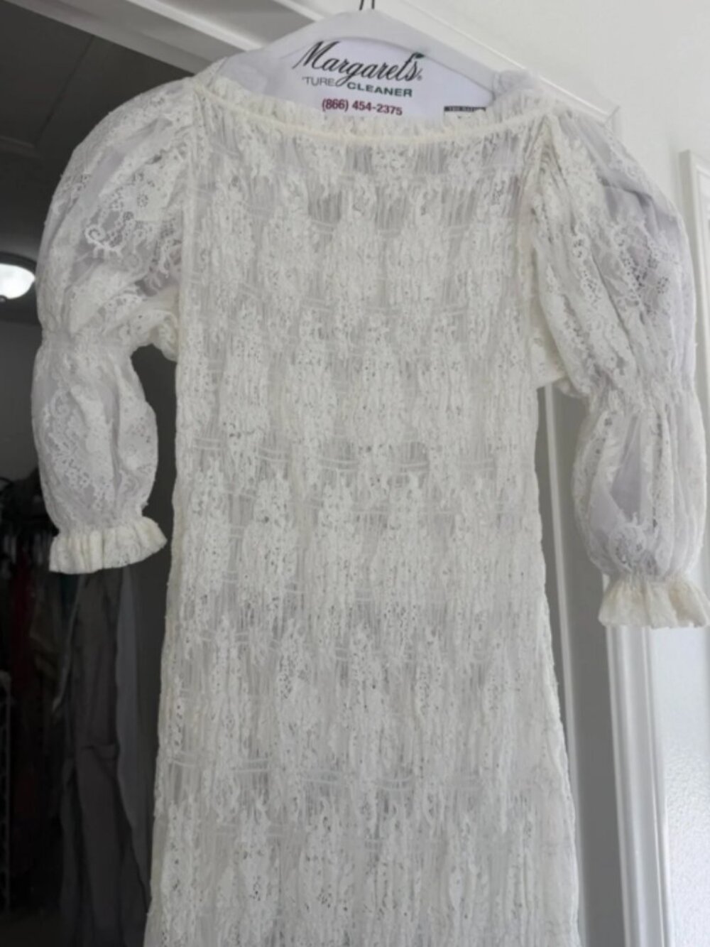 Doen Raquella Lace dress in Salt size small. Like new! - Picture 9 of 11